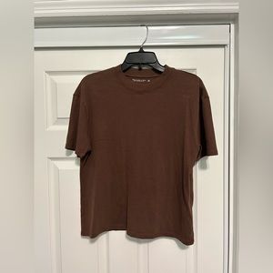 Abercrombie & Fitch Tee Brown Size XS